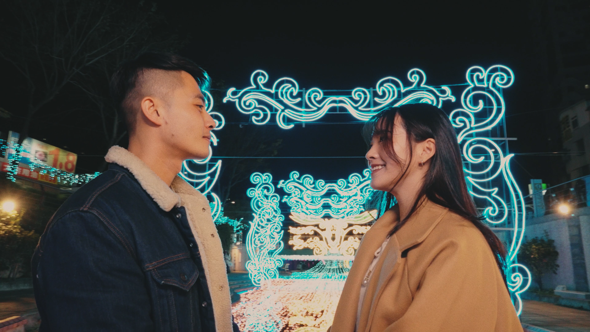 【商業廣告】中港大排光雕展